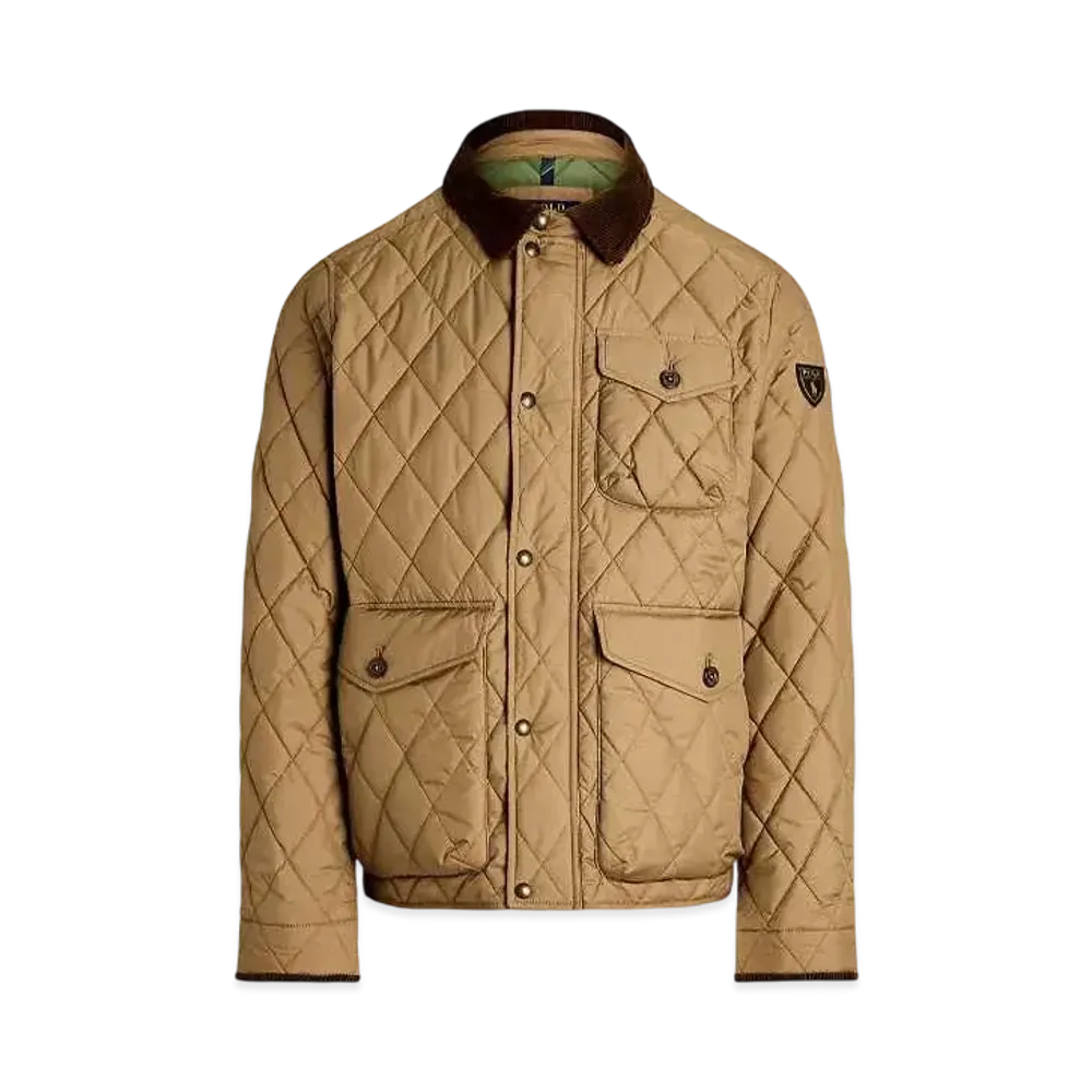 Polo Ralph Lauren Water Reperant Quilted Jacket "Brown"