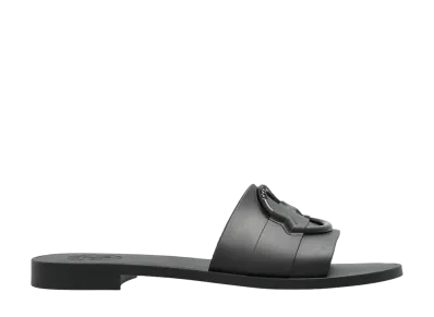 Moncler Women's Mon Slides "Black"