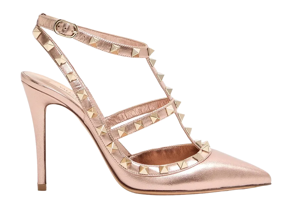 Valentino Garavani Women's Rockstud Pumps "Rose"
