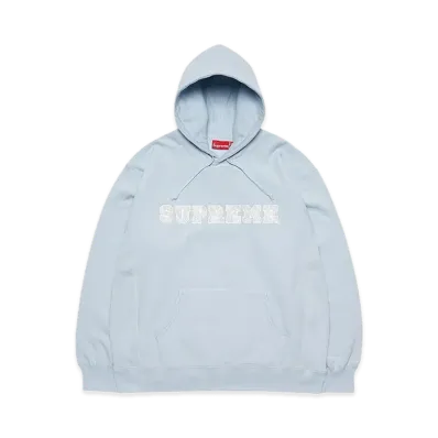 Supreme Lace Hooded Sweatshirt "Light Blue"