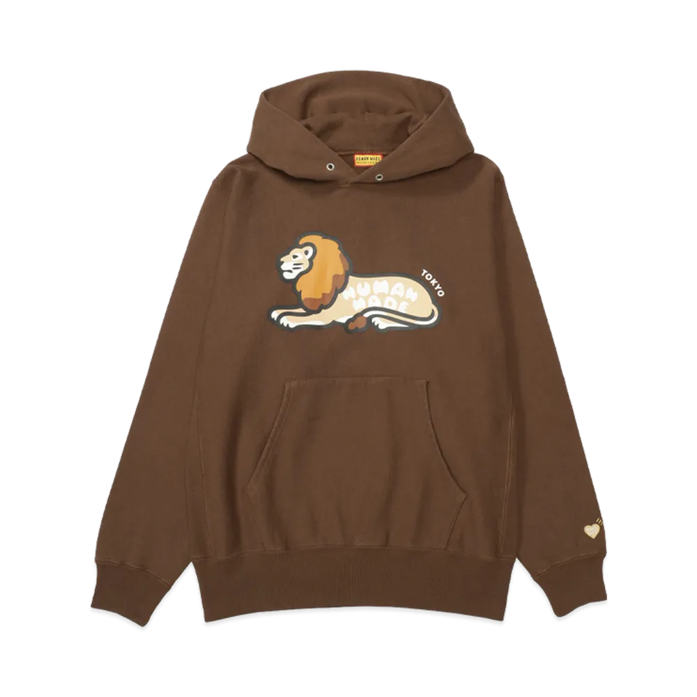 HUMAN MADE Heavyweight Hoodie Tokyo "Brown"