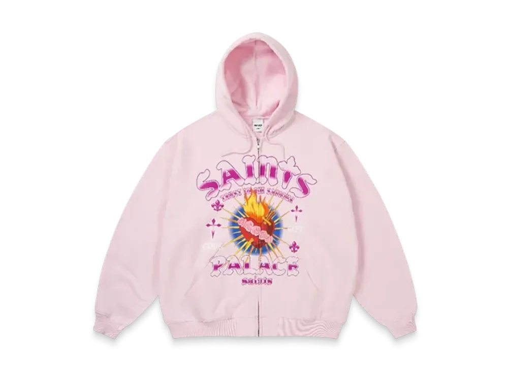 PALACE Gods Gift Zip Hood "Lush Flush"