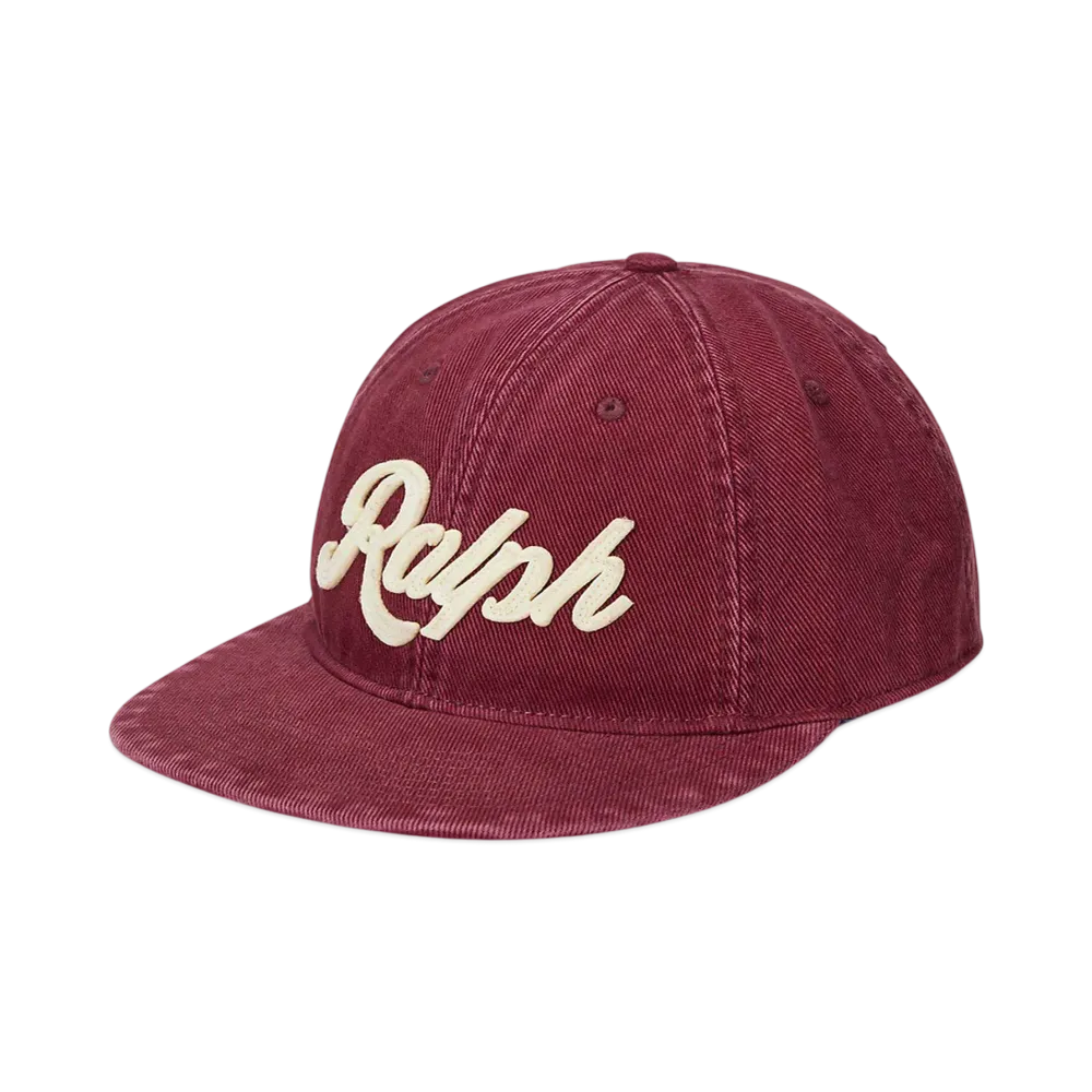Polo Ralph Lauren Appliqued Twill Ball Cap "Red"