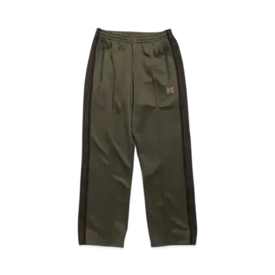 NEEDLES x Loftman Exclusive Track Pants Poly Smooth "Olive"