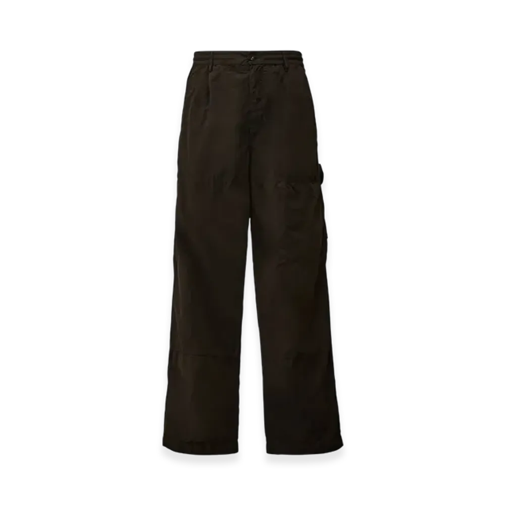 C.P. Company Flatt Nylon Boxy Cargo Pants "Black"