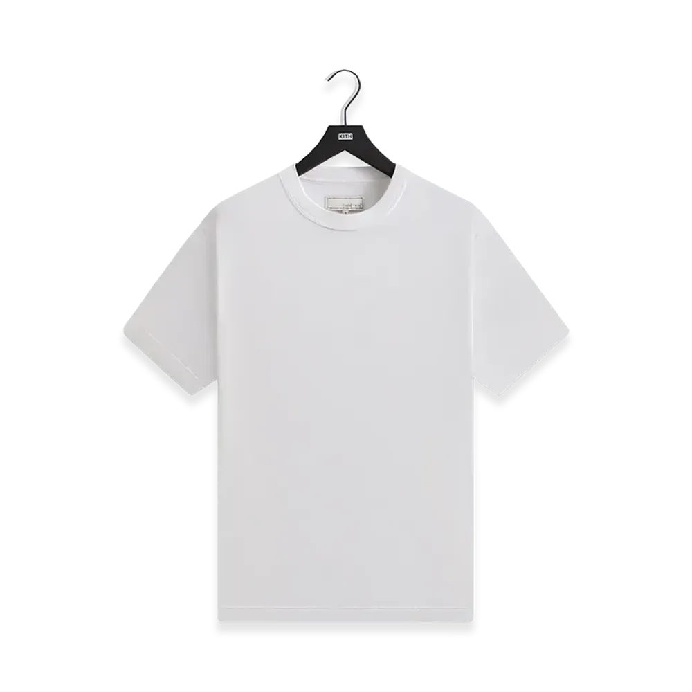 Kith &Kin Pima Jersey Alex Boxy Tee "White"
