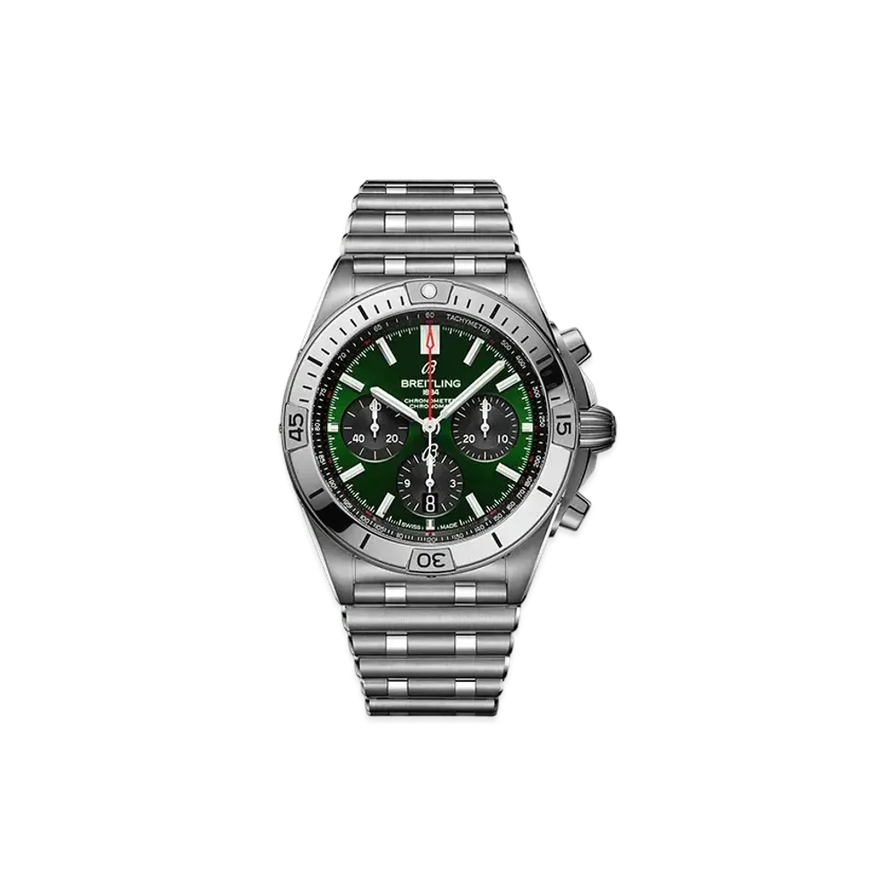 Breitling Chronomat B01 42 Bentley "Green/Black/Stainless Steel"