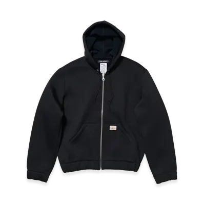 OUR LEGACY Work Shop x Stussy Zip Hood "Black Scuba"