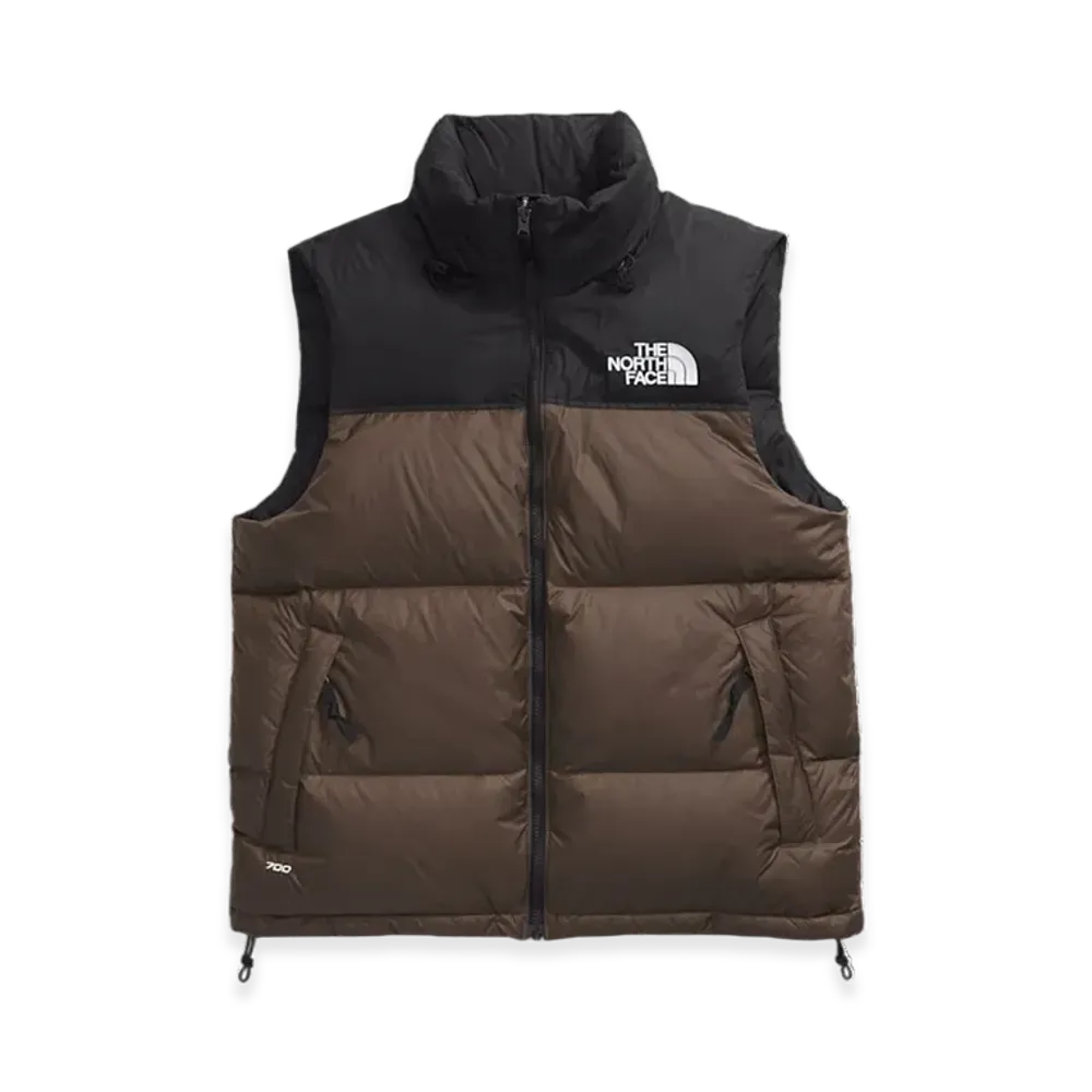 The North Face 1996 Retro Nuptse Vest "Smokey Brown/TNF Black"