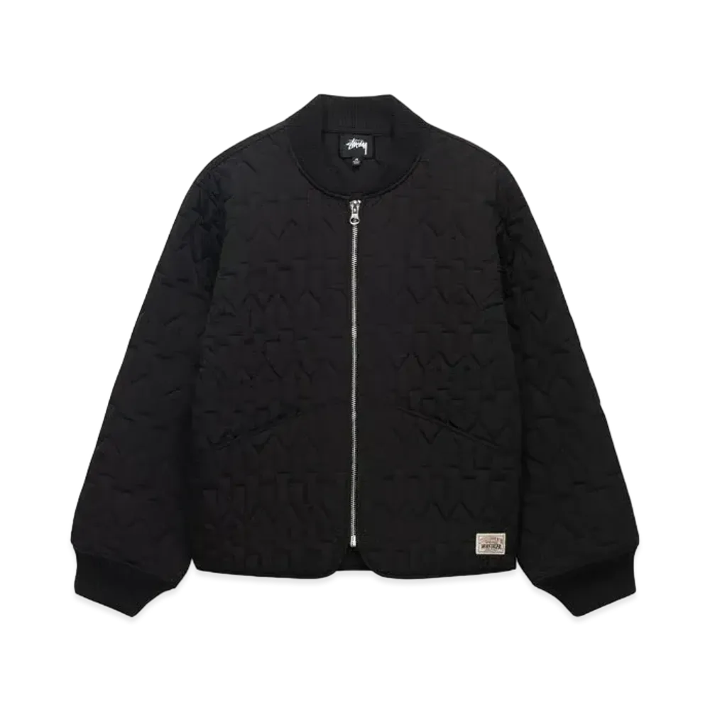 Stussy S Quilted Liner Jacket "Black"