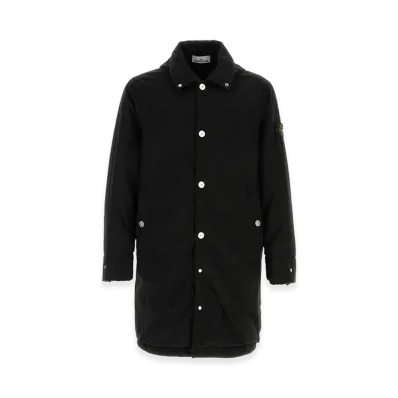 Stone Island Stretch Polyester Jacket "Black"