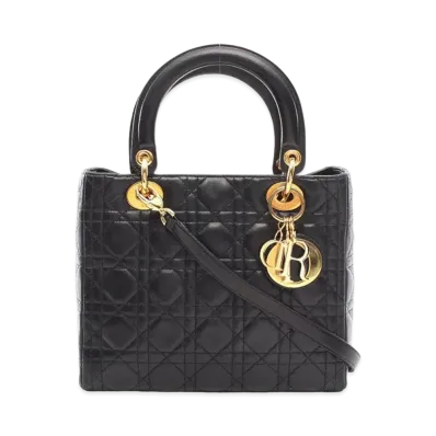 Dior Lady Dior 2WAY Bag "Black"
