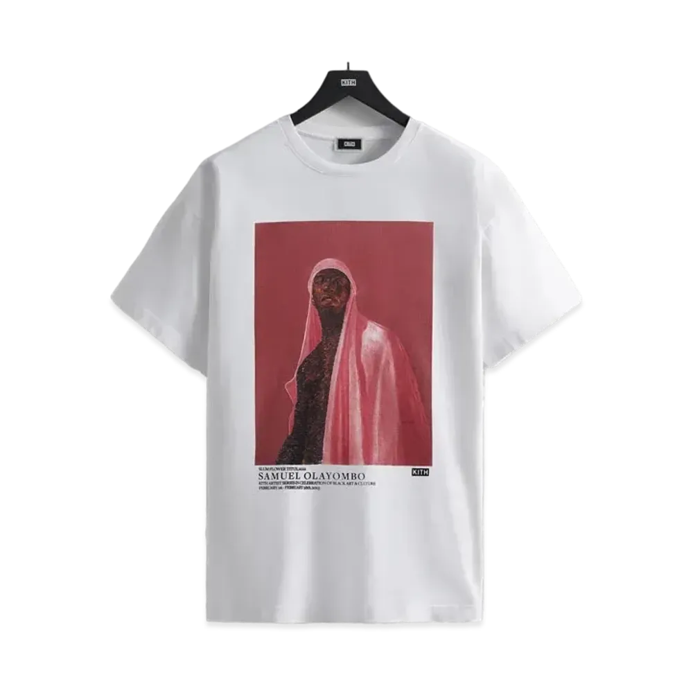 Kith x Samuel Olayombo Gallery Tee "White"
