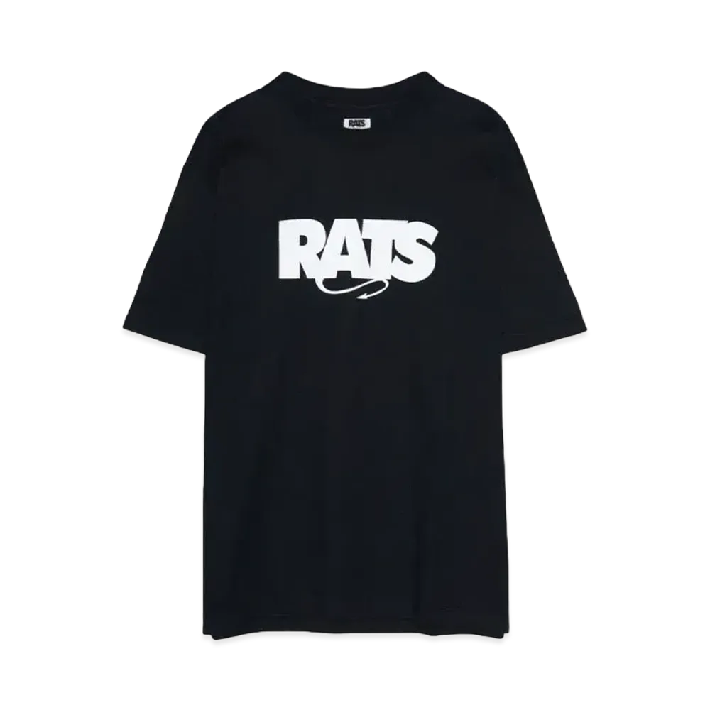 RATS BOX LOGO WAY OF LIFE TEE "BLACK"