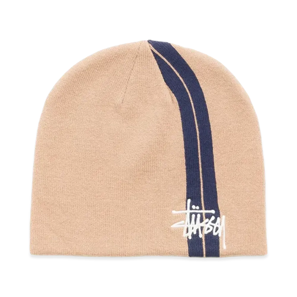 Stussy Double Stripe Skullcap "Khaki"
