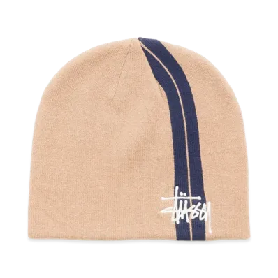 Stussy Double Stripe Skullcap "Khaki"