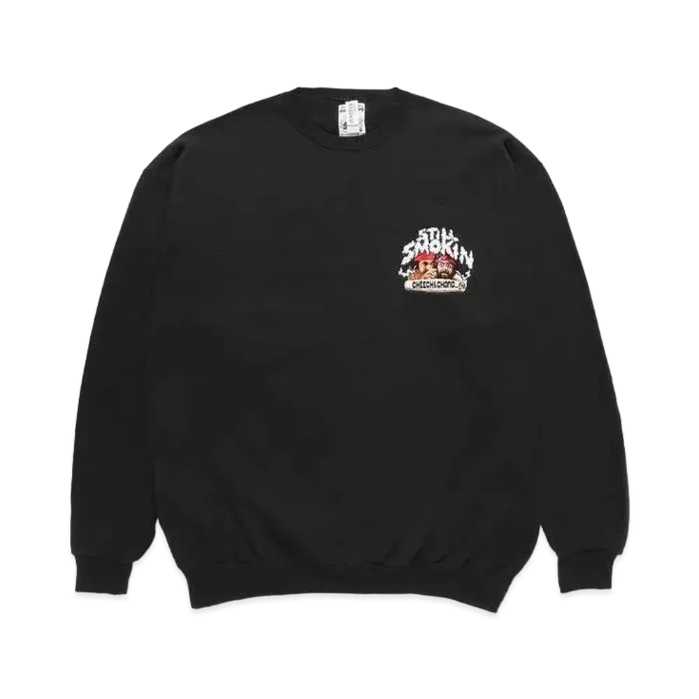 WACKO MARIA STILL SMOKIN' / SWEAT SHIRT #2 "Black"