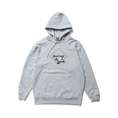 F.C.REAL BRISTOL Felix The Cat Supporter Sweat Hoodie "Gray"