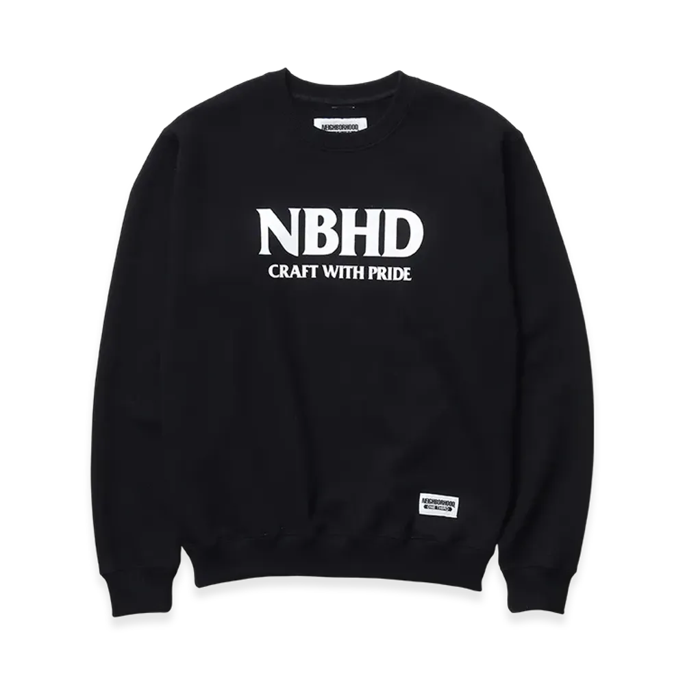 NEIGHBORHOOD Ot. Sweat Shirt LS "Black"