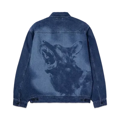 HUF Spring 24 Beware Work Jacket "Blue"