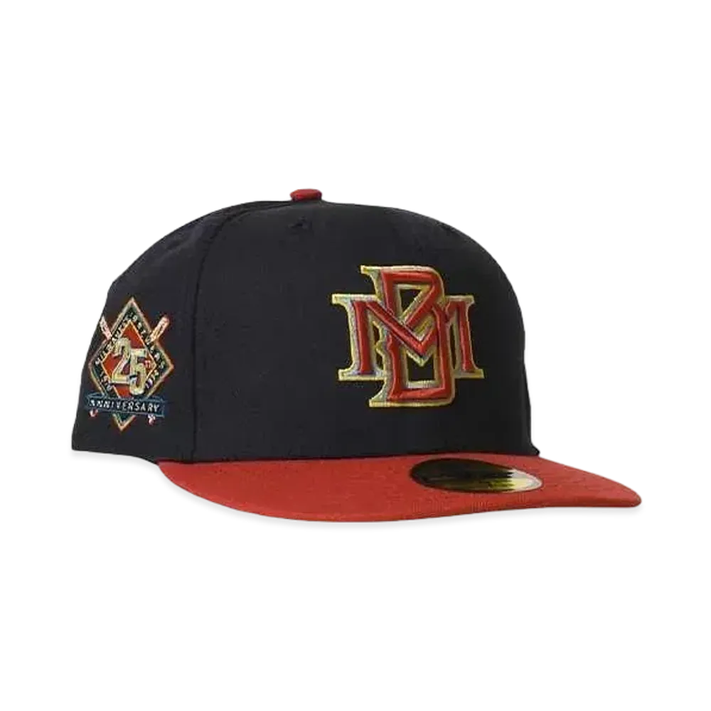NEW ERA MILWAUKEE BREWERS 25th "NAVY×RED"