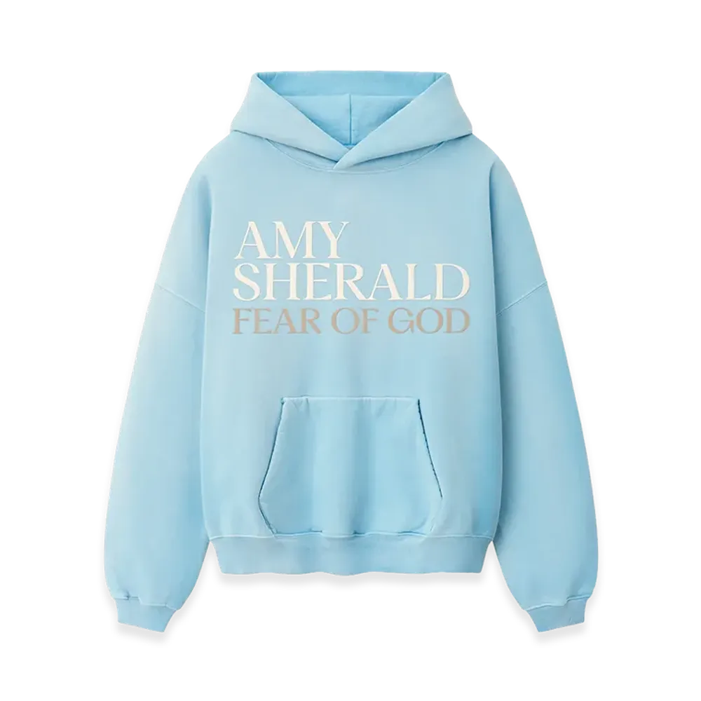 FEAR OF GOD Amy Sherald Pocket Hoodie "Sky Blue"