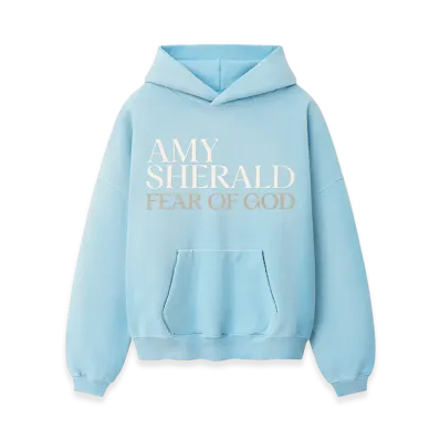 FEAR OF GOD Amy Sherald Pocket Hoodie "Sky Blue"