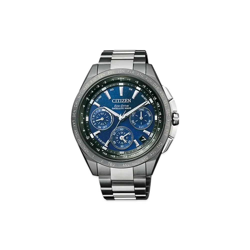 CITIZEN Atessa Eco-Drive Double Direct Flight 30th Anniversary Limited Model "Blue" CC9065-56L
