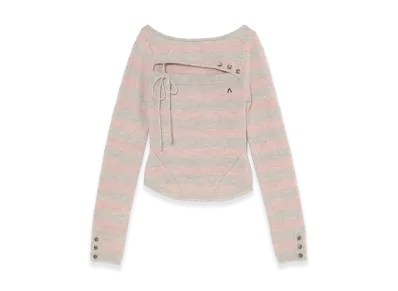 ANDMARY Women's Nina Ribbon Tops "Pink"