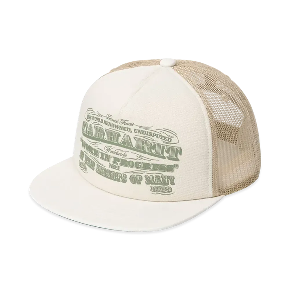 Carhartt WIP 3 One 3 Trucker Cap "Wax"