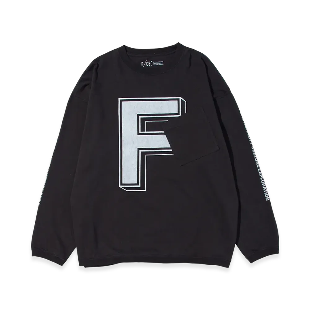 F/CE. Re College Long Sleeve "Charcoal"