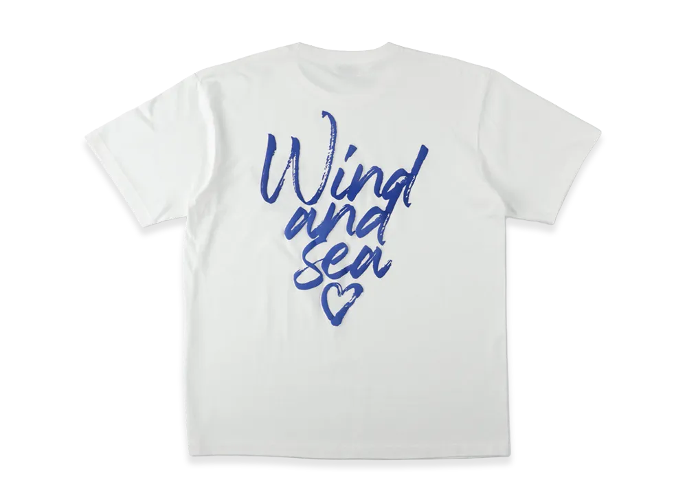 WIND AND SEA Heart Logo S/S Tee "White"
