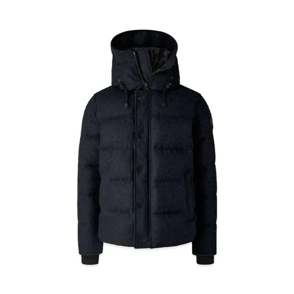 CANADA GOOSE MacMillan Parka Wool "Atlantic Navy Melange"