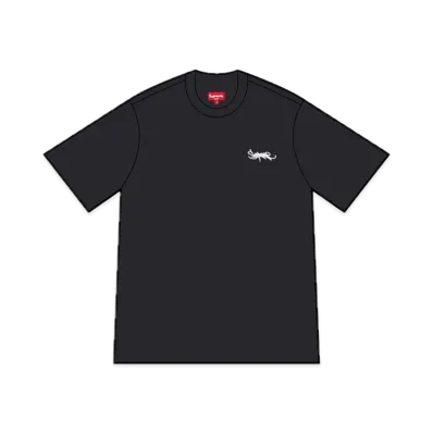 Supreme Washed Tag S/S Top "Black"