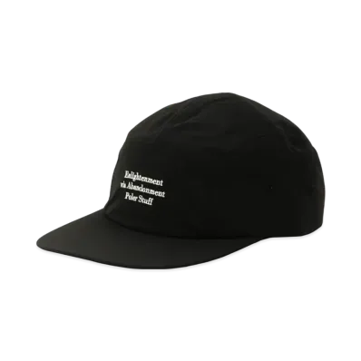 POLeR Nylon 5 Panel Cap "Black"