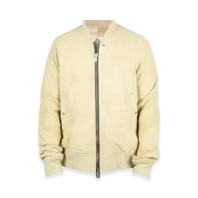 Rick Owens Classic Flight Jacket "Vanilla"