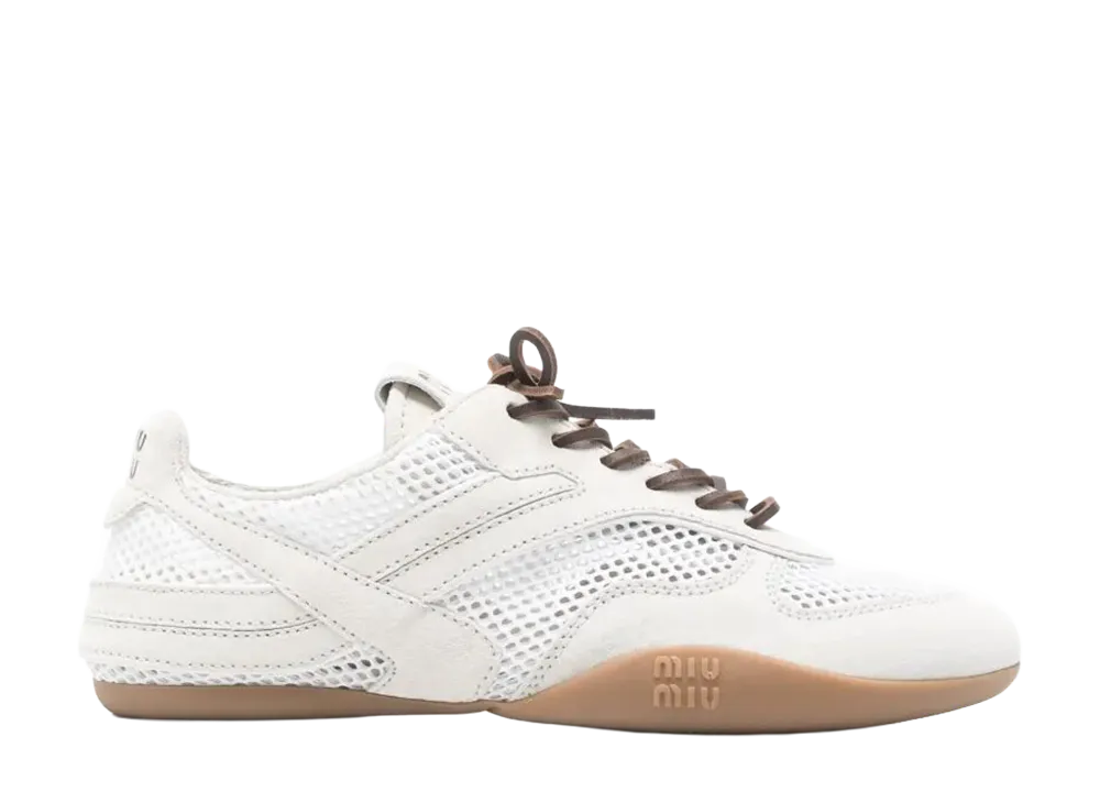 MIU MIU Women's Gymnasium Sneakers "White"