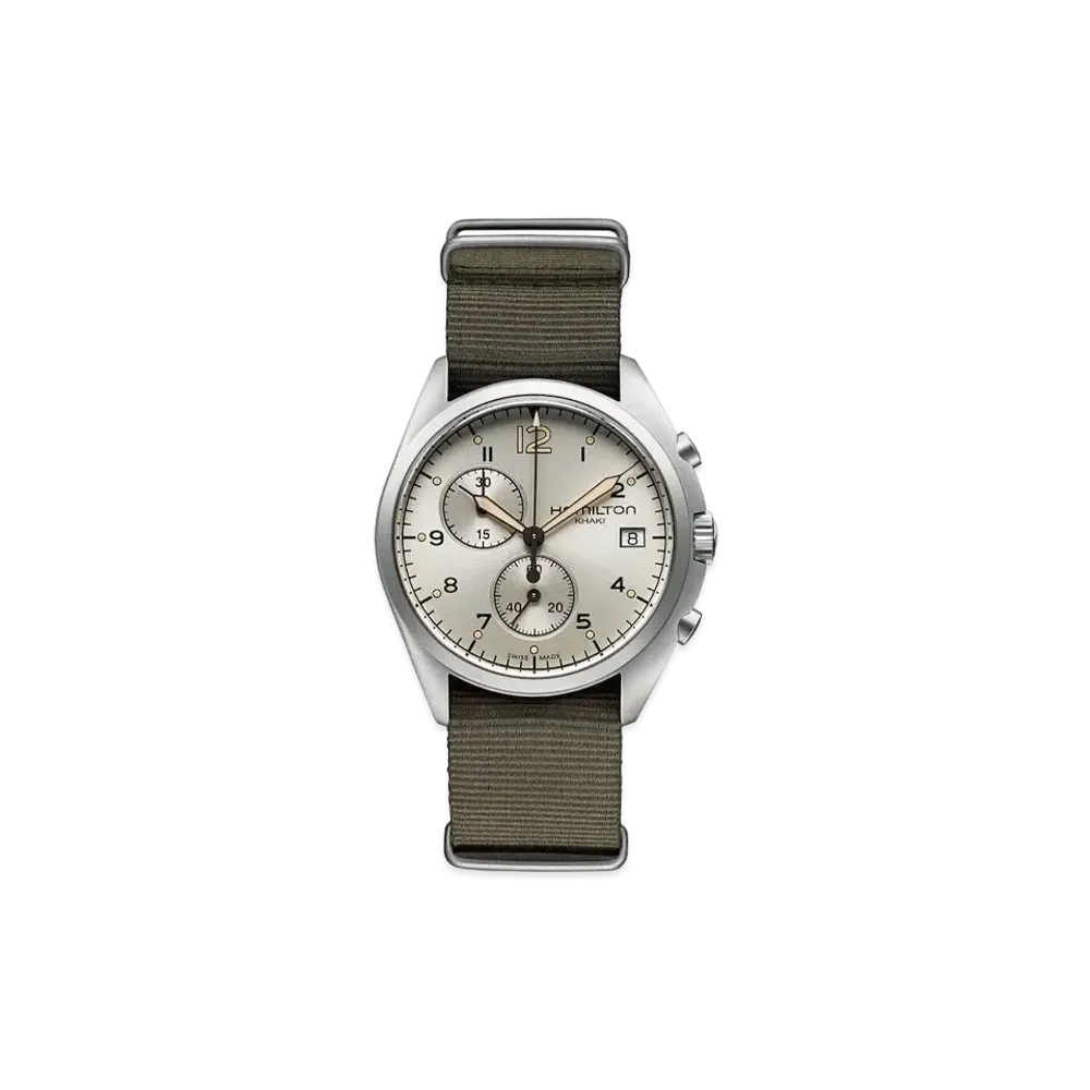 Hamilton Khaki Aviation Pilot Pioneer Chrono Quartz
