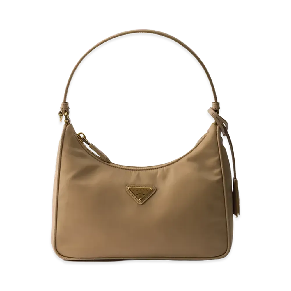 PRADA Re-Edition 2005 Re-Nylon Mini Bag "Camel"