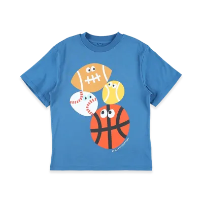 STELLA McCARTNEY Kids T-Shirts "Blue"