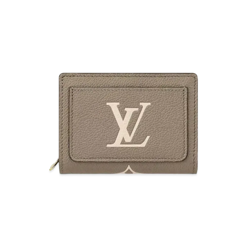 Louis Vuitton Clea Wallet Monogram Empreinte Leather "Turtledove/Creme"