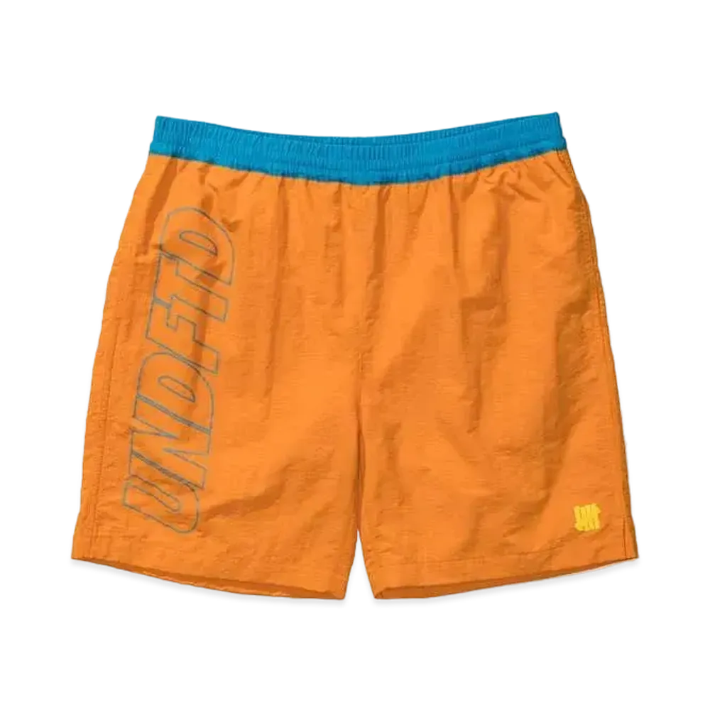 UNDEFEATED OUTLINE LOGO SPORT SHORT - 50060 "Orange"