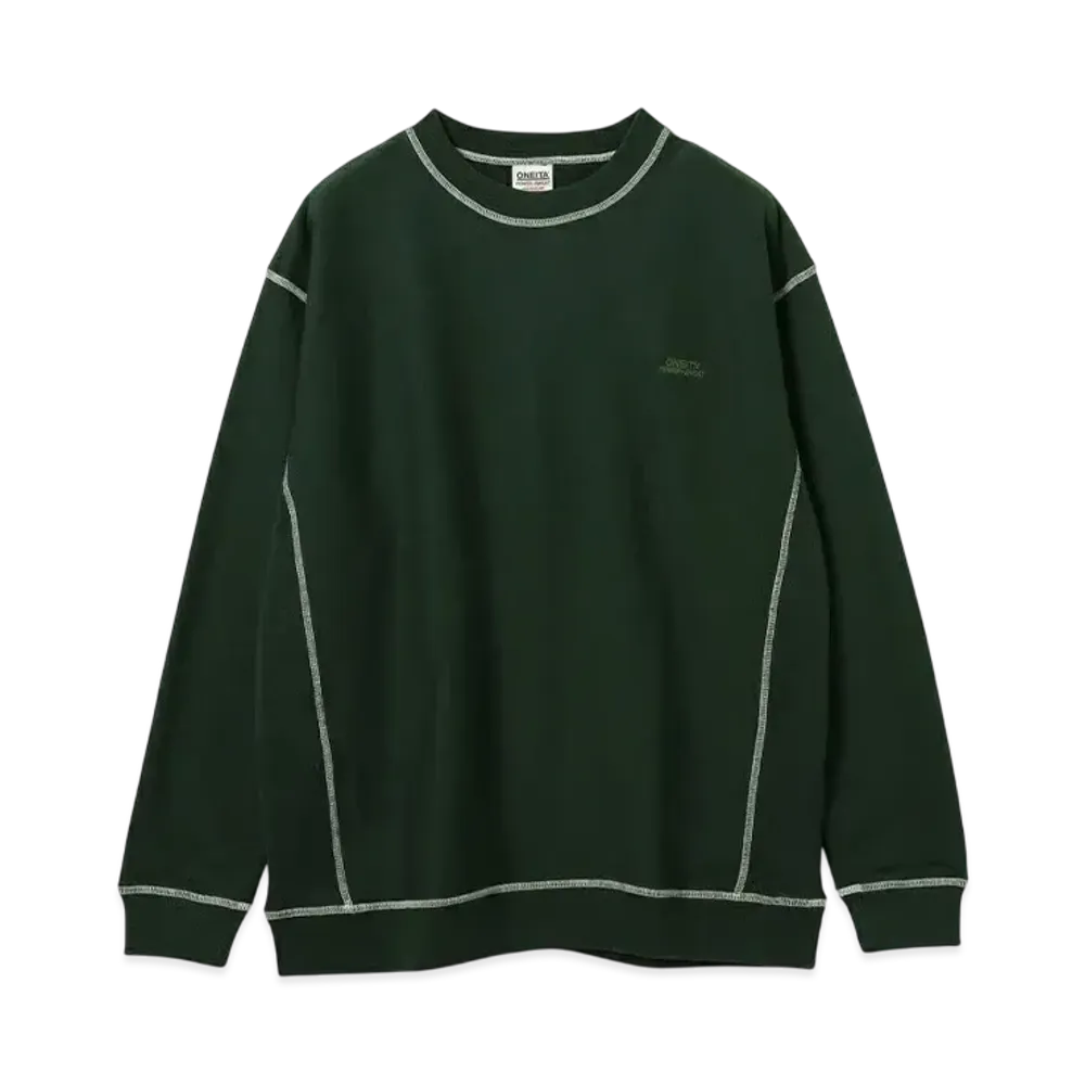 ONEITA Stitch Power Crew Neck "Green"