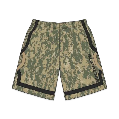 Supreme Chain Link Basketball Short "Digi Camo"