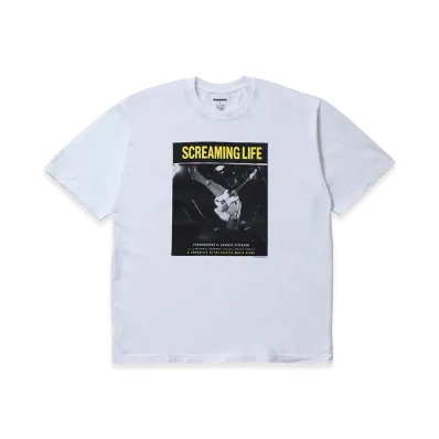 NEIGHBORHOOD x Charles Peterson Tee SS-1 "White"