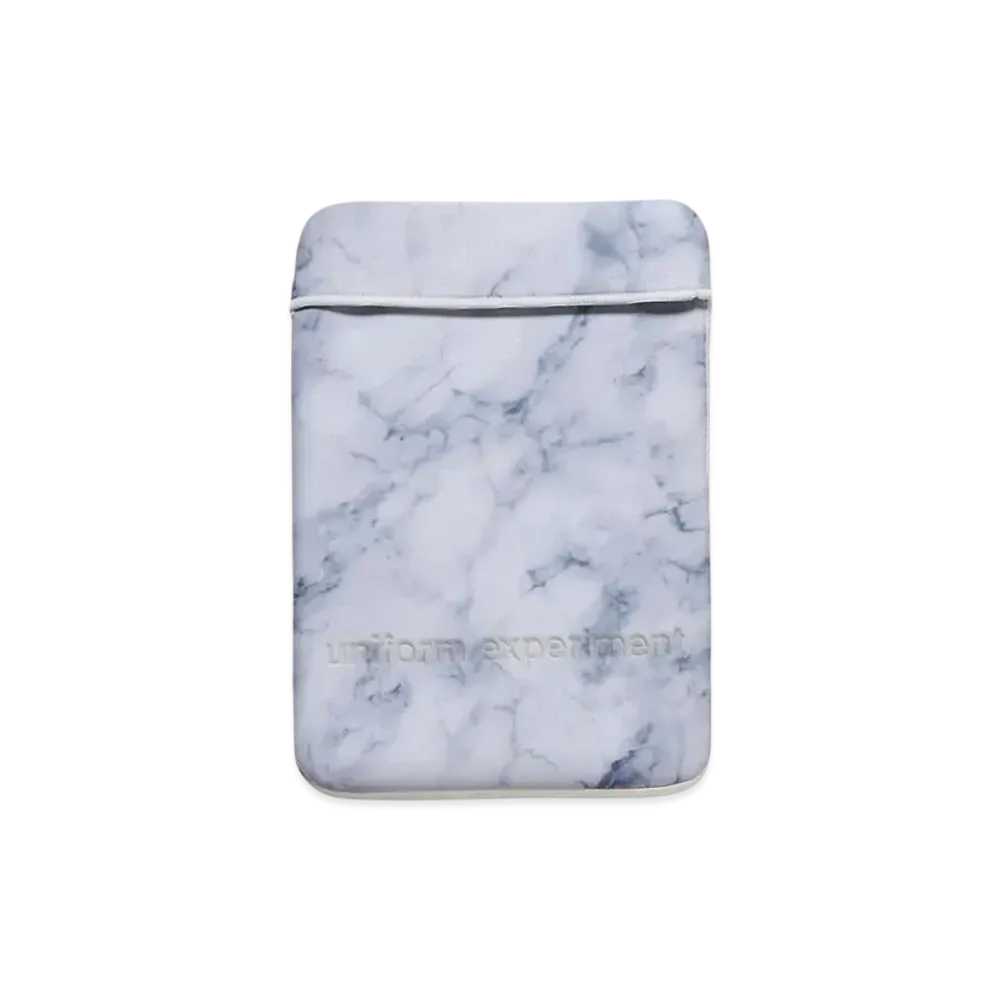 uniform experiment Marble Laptop Sleeve (M) "White"
