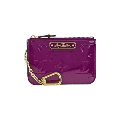 Louis Vuitton Key Pouch NM Vernis "Amethyst"