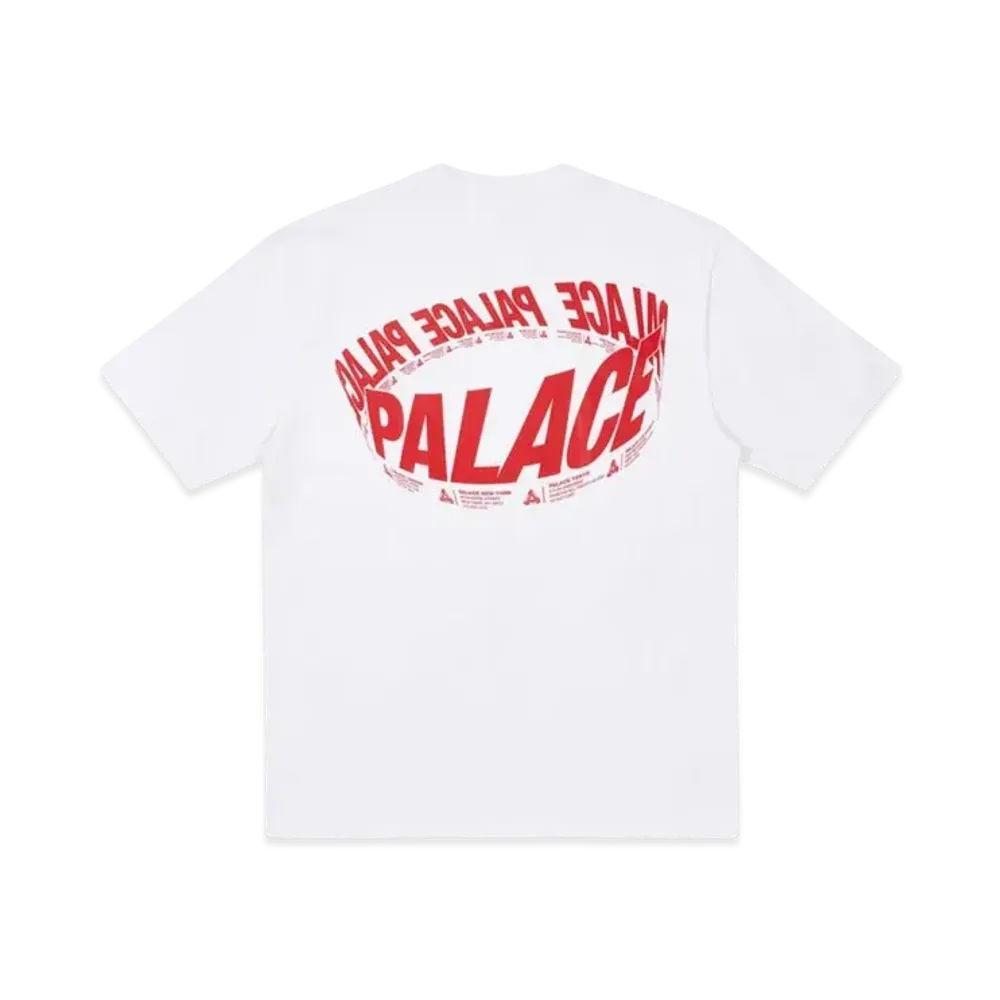 PALACE Wrapper Logo T-Shirt "White"