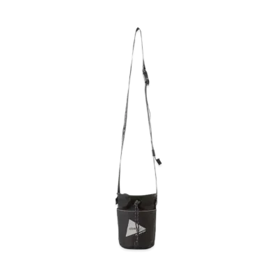 GRAMICCI x and wander Multi Patchwork Chalk Pouch "Black"