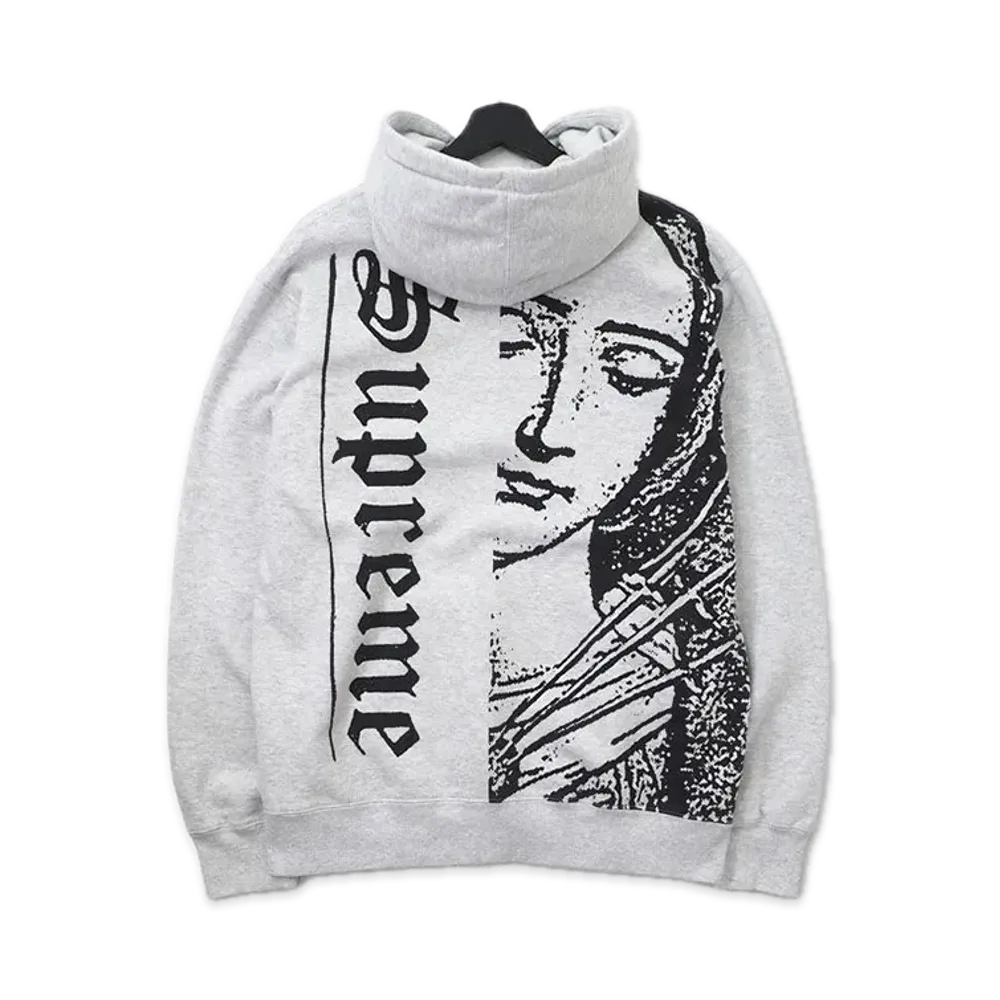Supreme Mary Hooded Sweatshirt "Grey"